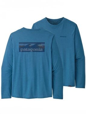 Patagonia Men's Long-Sleeved Capilene® Cool Daily Graphic Shirt #45190